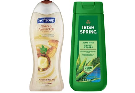 1 Softsoap + 1 Irish Spring