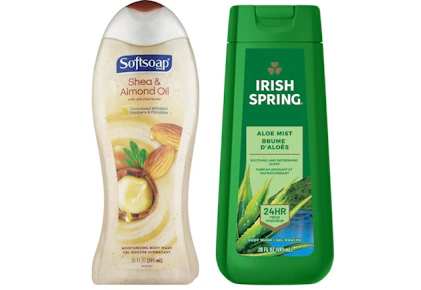 1 Softsoap + 1 Irish Spring