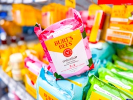 Burt’s Bees Facial Towelettes, Just $3.47 at Walmart With Ibotta card image