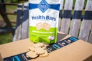 Blue Buffalo Mini Health Bars sitting on Prime box
