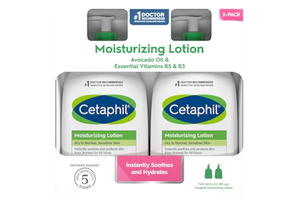Cetaphil Moisturizing Lotion 2-Pack