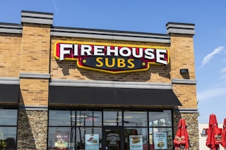 Firehouse subs storefront.