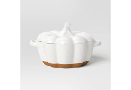 Threshold Lidded Serving Bowl