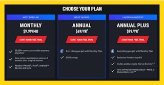 Marvel Unlimited Cart Image