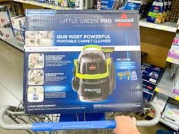 Popular Bissell Little Green Pro Carpet Cleaner, Just $109 at Walmart card image