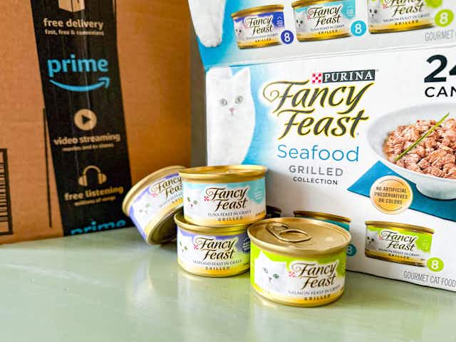 Purina Fancy Feast 30-Packs, as Low as $17.32 on Amazon card image