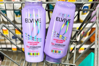 loreal paris elvive hair care in shopping cart