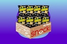 a box of smartfood popcorn snacks