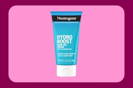 Neutrogena hand cream bottle on KCL template