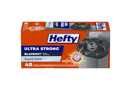 3 Hefty Trash Bag Boxes