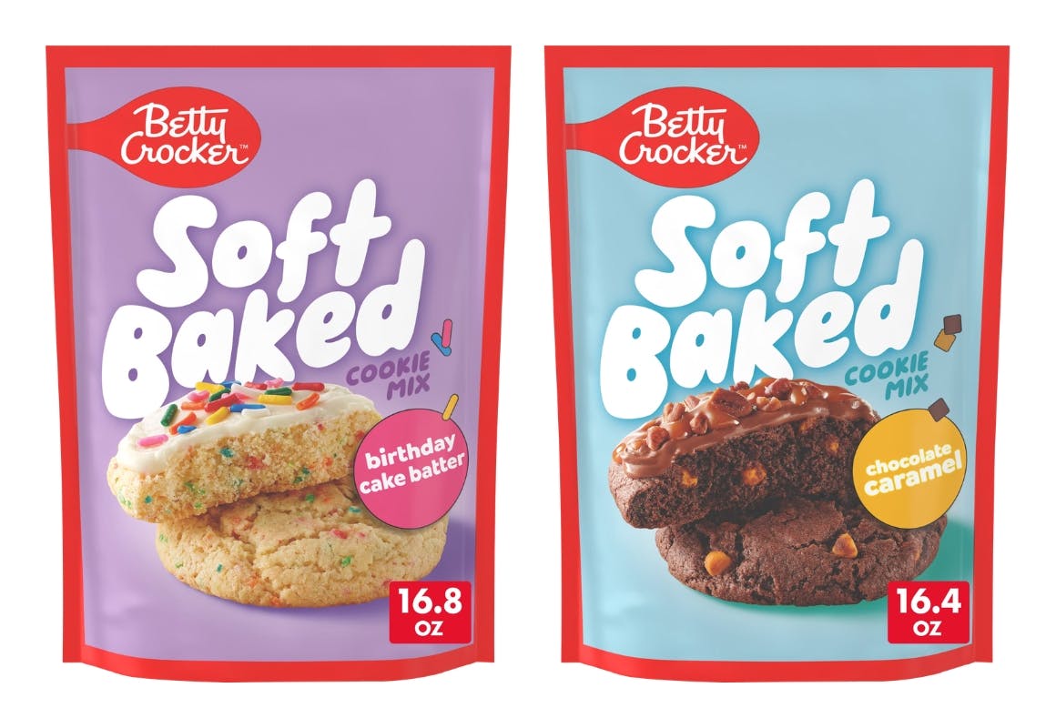 2 Betty Crocker Cookie Mixes