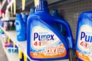 purex laundry detergent on a shelf