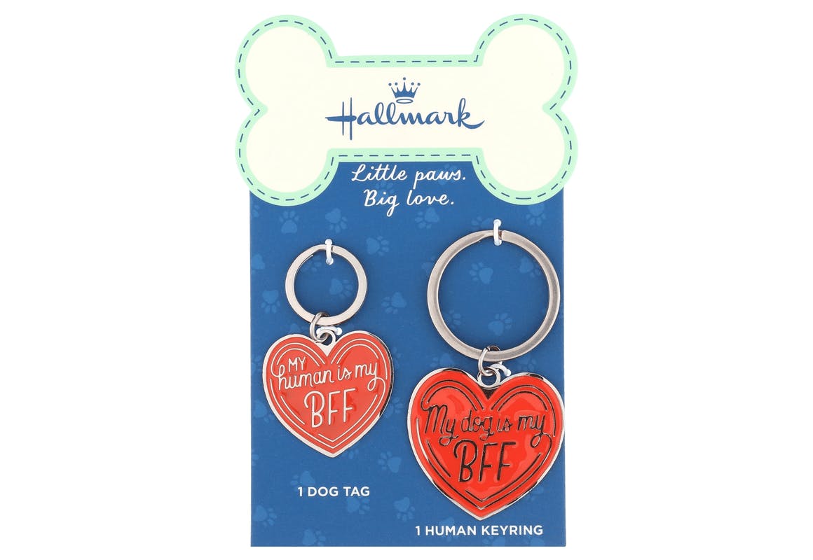 Hallmark Pet Tag Keychain Set