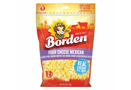 Borden Shredded Cheese