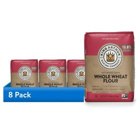 King Arthur Whole Wheat Flour 8-Pack
