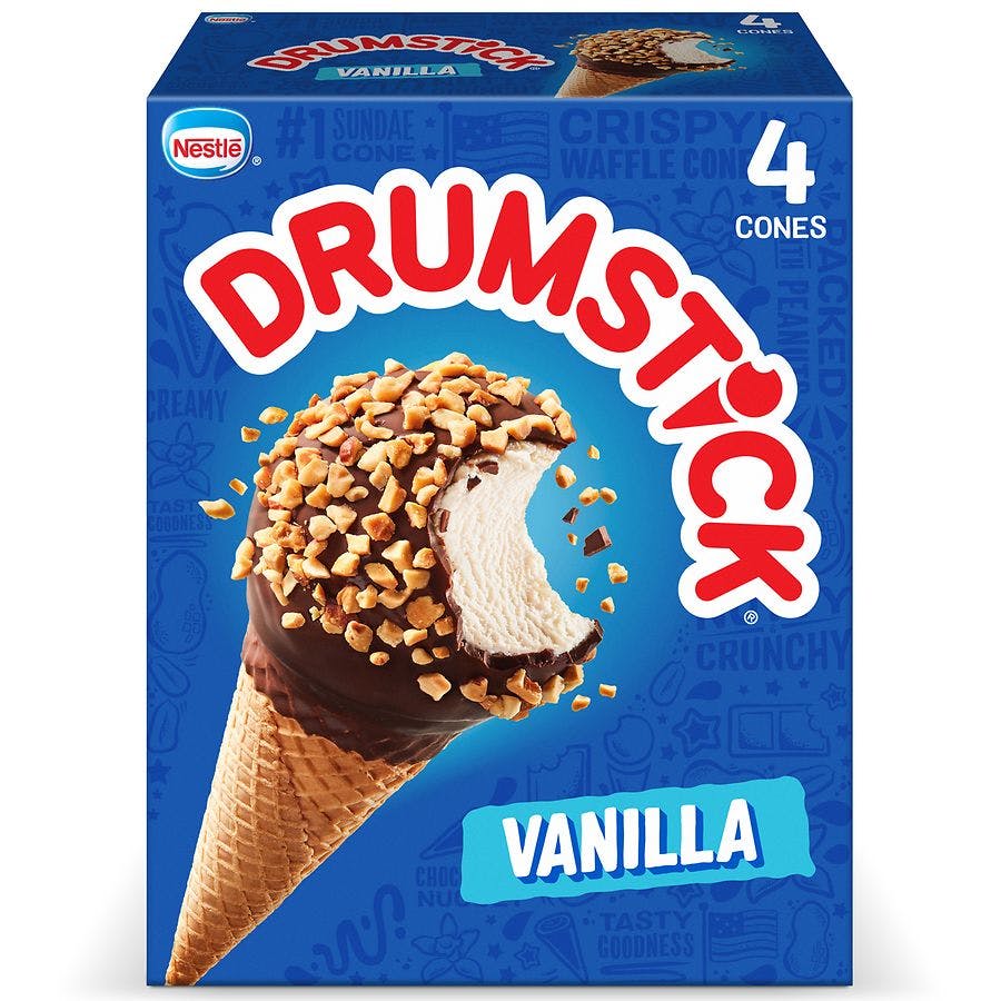 2 Drumstick Sundae Cone Boxes