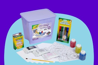 Walmart Crayola glitter arts and crafts set