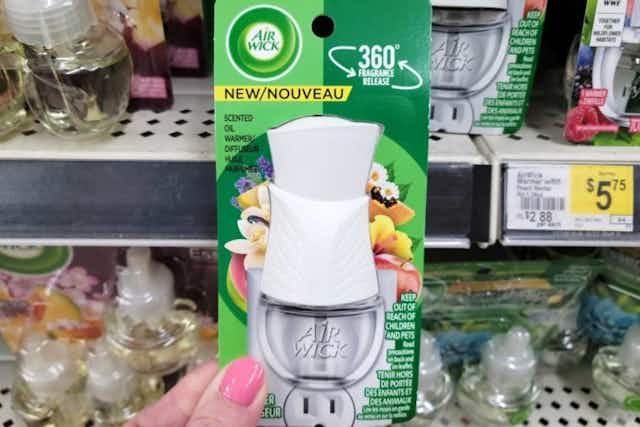 Free Air Wick Scented Oil Warmer at Dollar General card image