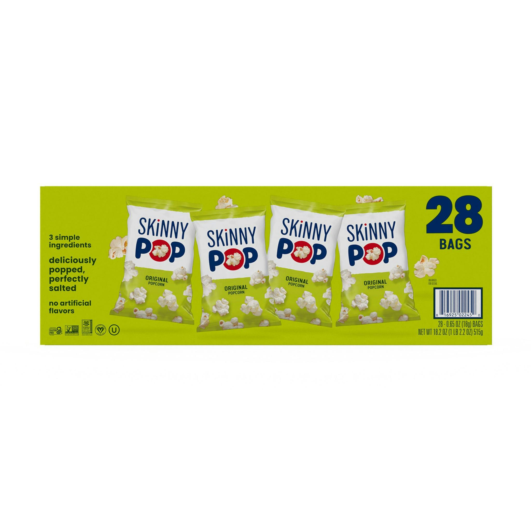 Skinny Pop Popcorn 28-Pack