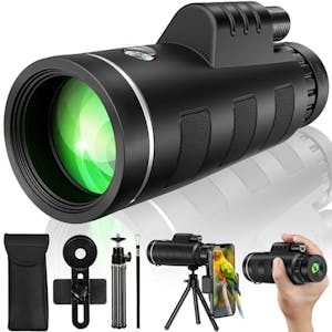 Monocular Telescope with Smartphone Adapter