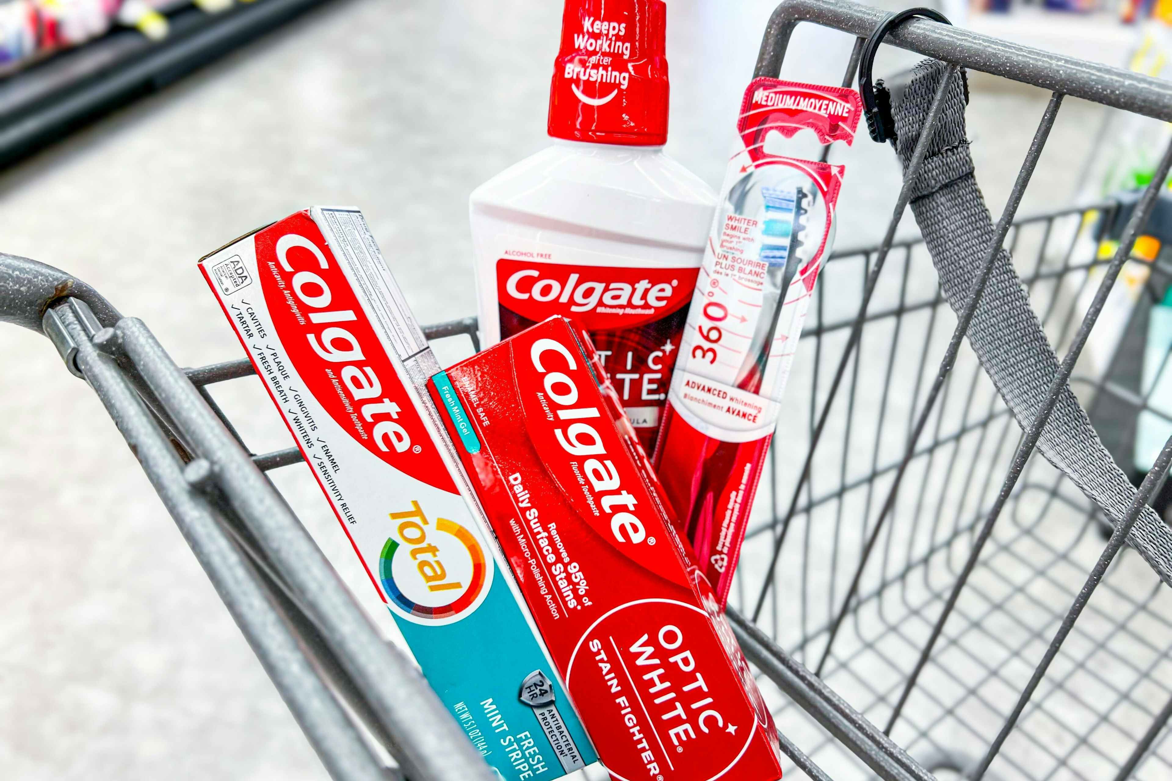walgreens colgate toothpaste, mouthwash and toothbrush695