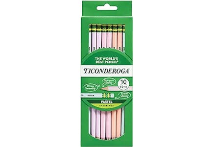 Ticonderoga Pastel Pencil Packs