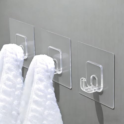 Invisible Adhesive Hooks