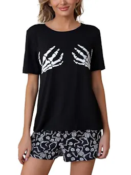 Women's Halloween Pajama Set