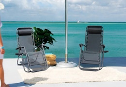 Set of 2 Folding Antigravity Chairs, Only $80 Shipped at Wayfair card image
