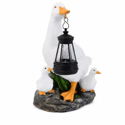 Solar Duck Garden Statue