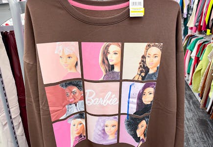 Barbie Squares Women's Graphic Sweatshirt