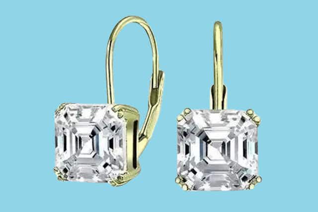 Get a Pair of 1.5-Carat CZ Topaz Earrings for $13.99 Shipped card image