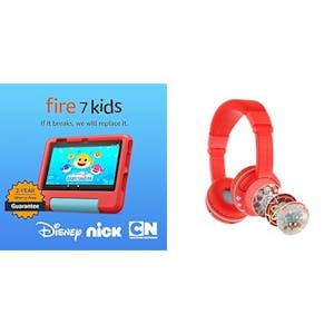 Amazon Fire 7 Kids Tablet + Headset