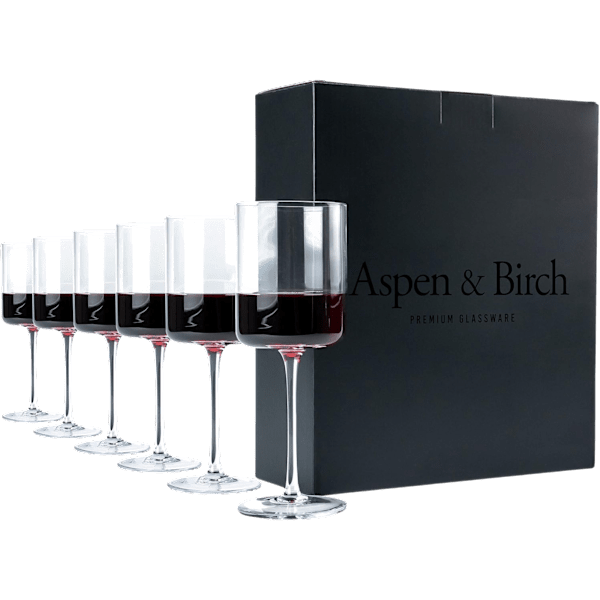 Aspen & Birch Wine Glasses 6-Pack