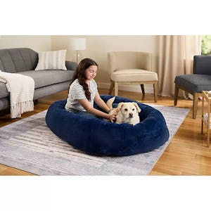 Snuggle Cuddler Human Dog Bed