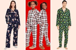 Matching Holiday Pajamas for the Family, as Low as $7.49 at Old Navy card image