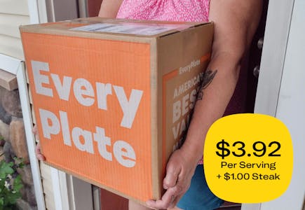 EveryPlate 6 Servings + Steak ($3.92/serving)