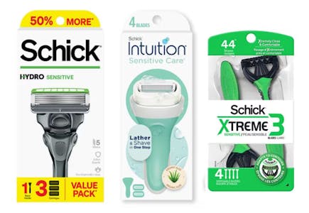 3 Schick Products