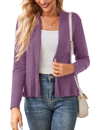Women's Peplum Cardigan