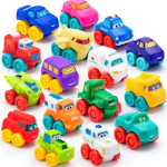 Cartoon Soft Rubber Toy Cars