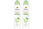 2 Dove Antiperspirant Deodorants