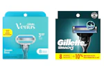1 Gillette + 1 Venus Razor Refill