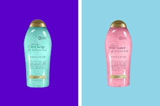 OGX Body Scrub: Rosewater and Sea collage