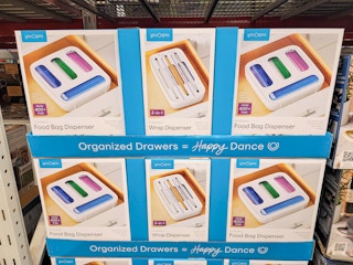 food storage bag organizers