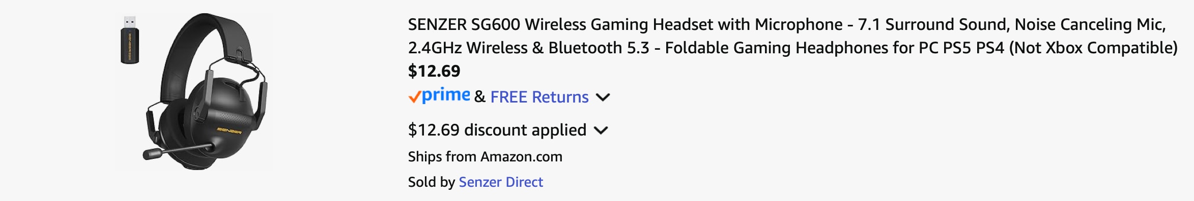 Amazon Wireless Gaming Headset 2025 2