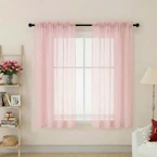 Sheer Blush Curtains
