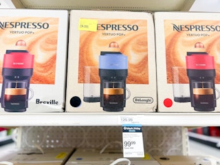nespresso pop+ coffee and espresso machines at target