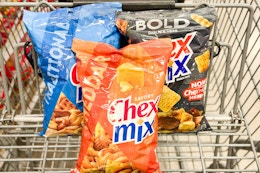 chex mix in shopping cart