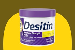 Desitin Diaper Rash Cream B00BH0PZBG 16 ounce tub maximum strength paste