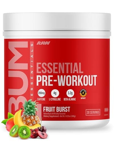 Raw Essential Pre-Workout Powder
